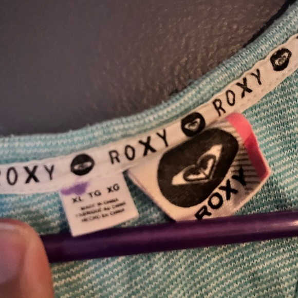 Roxy Aqua Blue Tank Top - Picture 3 of 3